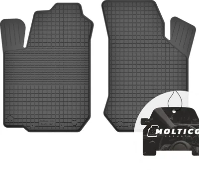Image de Tapis en caoutchouc avec bordure Tapis de voiture en caoutchouc Tapis de voiture ajusté 2 pièces - convient à l'Audi TT I 8N 1998-2006