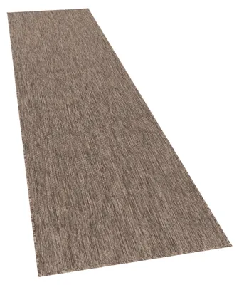 Produktbild von In- & Outdoor Teppich Flachgewebe einfarbig modern wetterfest für Terrasse Küche Grösse 80x150 cm