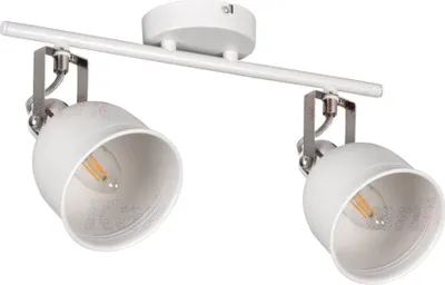 Obrázek produktu pro Stropní retro svítidlo Derato 2 světla bílé