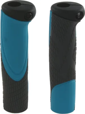 Produktbild von XLC Lenkergriffe VLG-1448AD3, 130 mm / 130 mm , blau