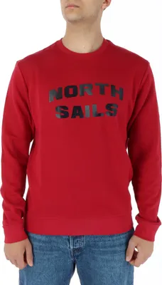 Produktbild von NORTH SAILS SWEATSHIRT OHNE REISSVERSCHLUSS HERREN ROT : Farbe - Rot, Größe - L Größe: L Farbe: Rot