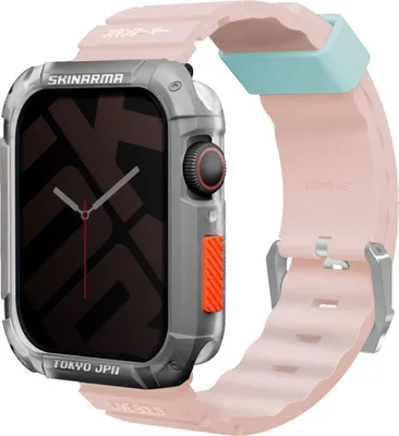 Produktbild von Skinarma Shokku Apple Watch Armband 45/44/42Mm Hellrosa/Hellrosa
