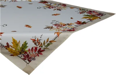 Produktbild von Tischdecke mit Druckmotiv Herbstblätter 85 x 85 cm