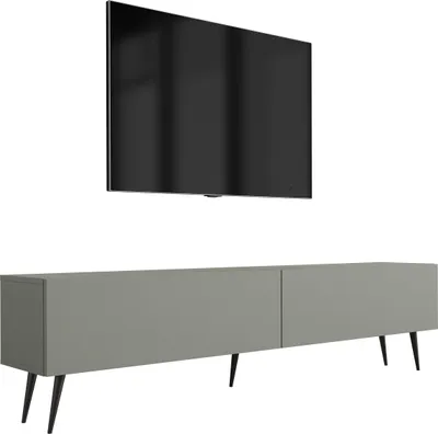 Produktbild von TV-Schrank : Aloe, 170 x 52 x 32 cm, schwarze Beine