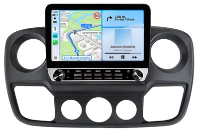 Produktbild von Android Radio geeignet für Renault Master Nissan NV400 Opel Movano 2010-2021 CarPlay Android Auto Navi Bluetooth DAB+ Rückfahrkamera 10 Zoll 128GB