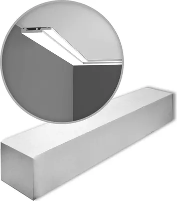 Produktbild von Orac Decor SX187-box MODERN Sockelleisten 1 Karton SET mit 34 Wandleisten | 68 m