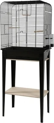 Obrázok produktu pre Zolux Chic Loft klietka pre vtáky s nábytkom čierna