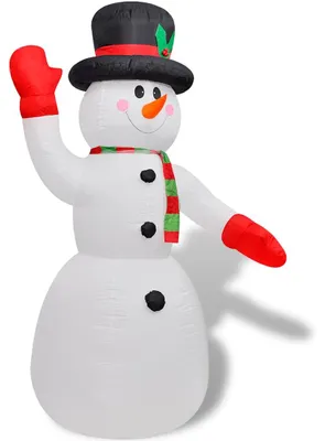 Produktbild von vidaXL Aufblasbarer Schneemann 240 cm