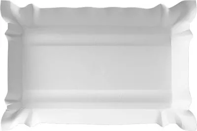 Produktbild von Weiße Pappschale 20 x 14 cm 500 Stück.
