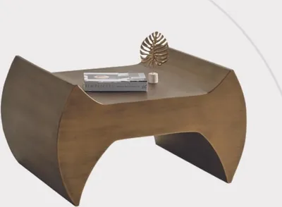 Productafbeelding van Exclusieve bruine salontafel, design bijzettafel, luxe salontafel
