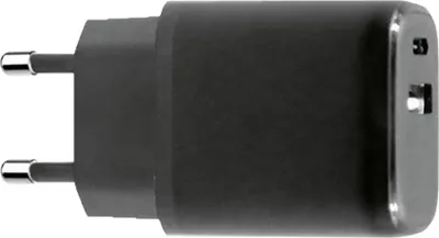 Produktbild von USB C+A Ladeadapter 20W, schwarz