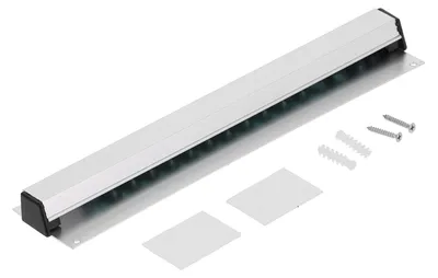 Wand-Kartenhalter, Alu-Bonhalter, 40 cm, für Restaurant & Büro