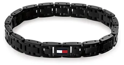 Produktbild von Schwarzes Stahlarmband fü r Herren H-Link 2790717