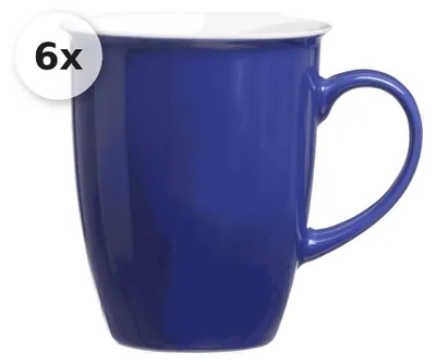 Produktbild von Becher 320ml 6er Set Doppio indigo-blau