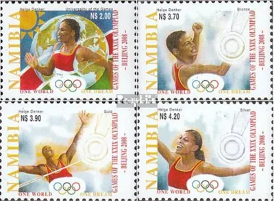 Produktbild von Briefmarken Namibia - Südwestafrika 2008 Mi 1292-1295 (kompl.Ausg.) postfrisch Olympische Sommerspiele 2008