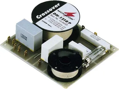 Zdjęcie produktu dla Monacor DN-1218P, Przełącznik komponentowy, Systemów 2-way, 350 W, 8 Ω, 3000 Hz, 18 dB