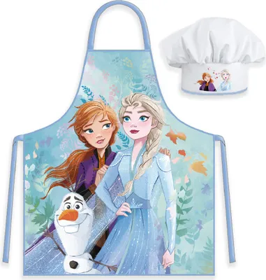 Produktbild von Kinderschürze mit Kochmütze Frozen Breeze