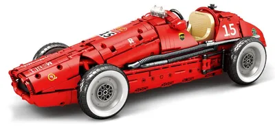Obrázok produktu pre Závodné auto 500 F2 – stavebnicové vozidlo, 1809 dielov