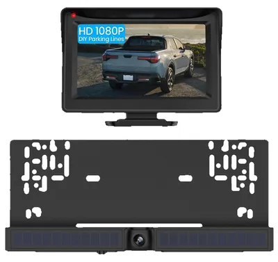 Image de Caméra de recul, vidéo HD 1080p, connexion sans fil, noir