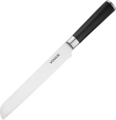 Produktbild von Bistro Brotmesser aus rostfreiem Stahl mit ergonomischen Griffen Klingenlänge 205 mm