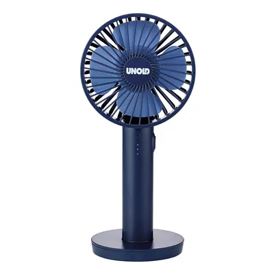 Obrázok produktu pre Unold Breezy II, Modrá, 10 cm, 1 ventilátor/ventilátory, 8 h, Ručný ventilátor, Biela