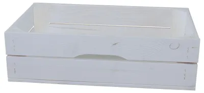 Produktbild von Schubladenkiste weiss für die neue Johanna Längskiste