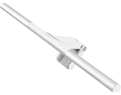 Produktbild von BenQ ScreenBar Pro, Silber, Acrylnitril-Butadien-Styrol (ABS), Aluminium, Polycarbonat (PC), Zink, 1000 lm, 2700 K, 6500 K, Tasten