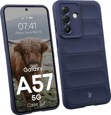Produktbild von Robuste Handyhülle für Galaxy A57 5G, Bizon Case Tur, Dunkelblau