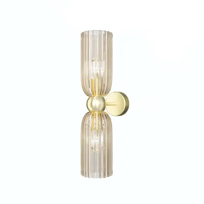 Produktbild von Maytoni Antic Wandleuchte, Wandlampe 2x E14 Cognac-Farbe Gold-Farbe