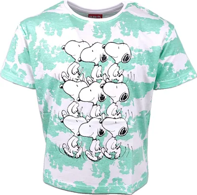 Produktbild von T-Shirt Peanuts Snoopy Hellgrün 134