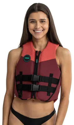 Image de Gilet de sauvetage en néoprène Jobe pour femme, rose - Taille : S