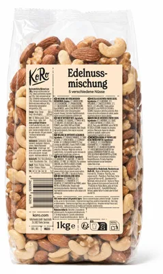 Produktbild von KoRo I KoRo Edelnussmischung 1 kg