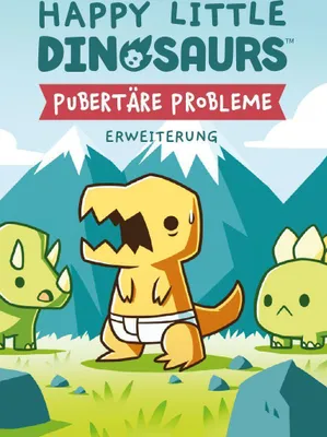 Produktbild von Asmodee GmbH Asmodee Happy Little Dinosaurs - Pubertäre Probleme