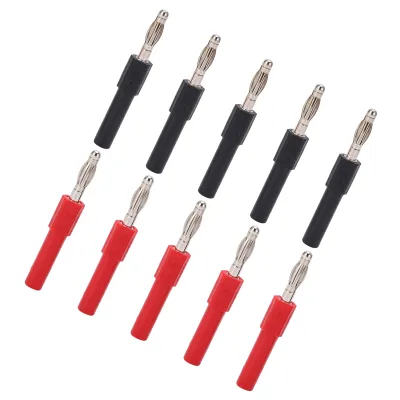 Zdjęcie produktu dla Adapter wtyczki bananowej, złącze wtyczki bananowej, złącze bananowe, adapter wtyczki bananowej, adapter wtyczki bananowej do multimetru, złącze wtyczki bananowej sondy testowej