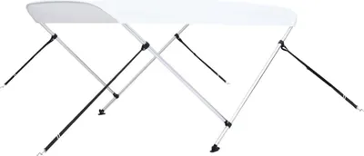 Obrázek produktu pro vidaXL 2-Bow Bimini Top White 180x130x110 cm