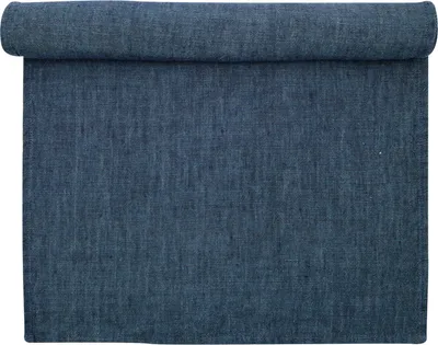Produktbild von Greengate Leinen Tischläufer marineblau 45x140cm