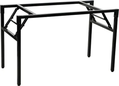Obrázok produktu pre Skladací rám na stôl, písací stôl NY-A024, do kancelárie, hotela, reštaurácie, rozmery 116x66x72,5 cm, čierna