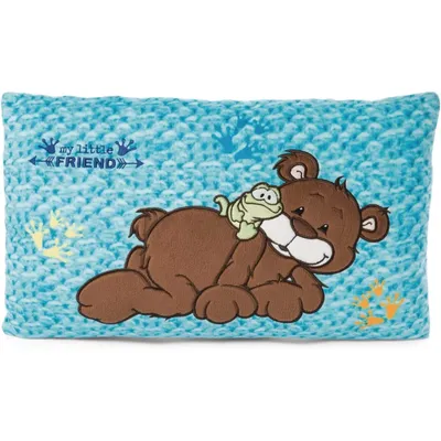 Produktbild von Nici 47615 Kissen Bär und Frosch rechteckig 43x25c