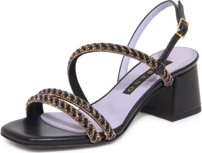 Produktbild von L1173 Sandalo Donna Albano Woman Strass Sandal