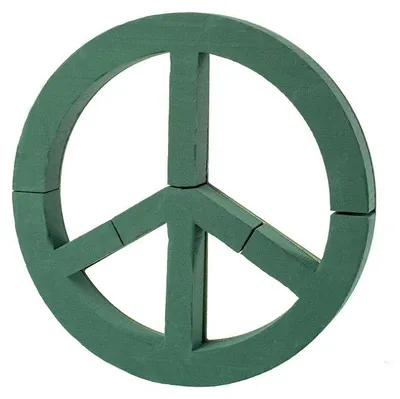 Produktbild von OASIS® BIOLINE® Peace Zeichen, Ø 50cm x 6cm