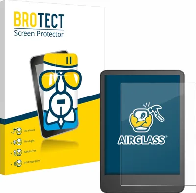 Produktbild von BROTECT Schutzglas für Amazon Kindle 2024 Schutzfolie Panzer Folie Glas Display Schutz klar
