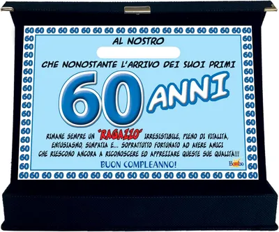 Productafbeelding van Prijskaartje verjaardag Sonora 60 jaar vriendin