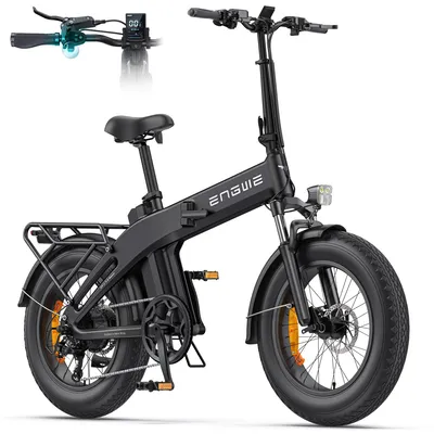 Image de ENGWE E-Bike vélo pliant, 48V 13.5Ah batterie jusqu'à 120km, capteur de couple avec freins hydrauliques ainsi que APP pour chaque terrain, EP-2 3.0 Boost