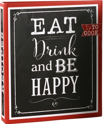 Produktbild von Goldbuch Rezeptordner Eat, Drink & Be Happy 21x24 cm