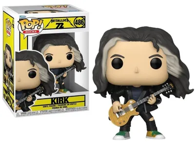 Produktbild von Funko Pop Rocks: Metallica - 486 Kirk 9cm – Funko Pop – Funko