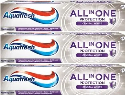 Image de Aquafresh All In One Protection Dentifrice blanchissant, 100ml