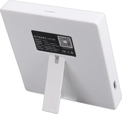Produktbild von WiFi-Thermometer und Hygrometer, Raumtemperatur- und Luftfeuchtigkeitsmonitor mit App-Benachrichtigung, Fernüberwachung, Datenexport für Zuhause, Büro, Lager