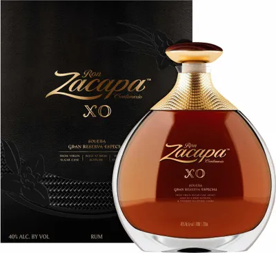 Produktbild von Ron Zacapa Centenario XO Solera Gran Reserva Especial Finished in Cognac Casks in hochwertiger Geschenkpackung Guatemala | 40 % vol | 0,7 l