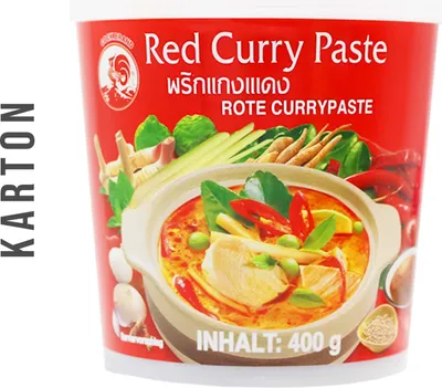 Produktbild von Cock ROTE Thai Currypaste 24x400g
