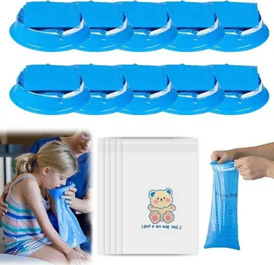 Productafbeelding van Braakzak met een inhoud van 1000 ml, voorzien van een ringverklikker.
